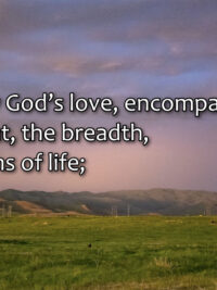 God's Love Embraces All - Song