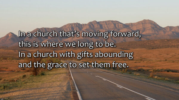 In A Church That's Moving Forward - Song