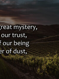 God the Great Mystery - Song