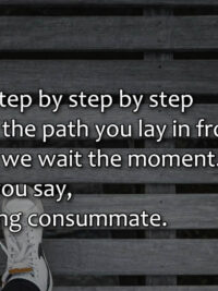 Step By Step By Step - Song