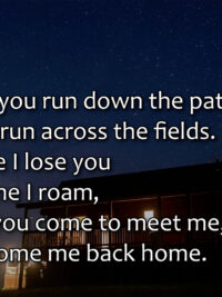 Welcome Me Back Home - Song